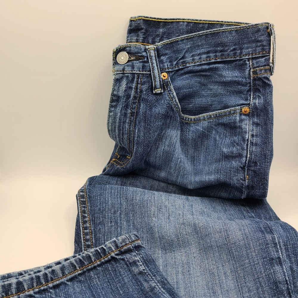 Levi's 514 Jeans / 31x32 / Dark Blue Denim